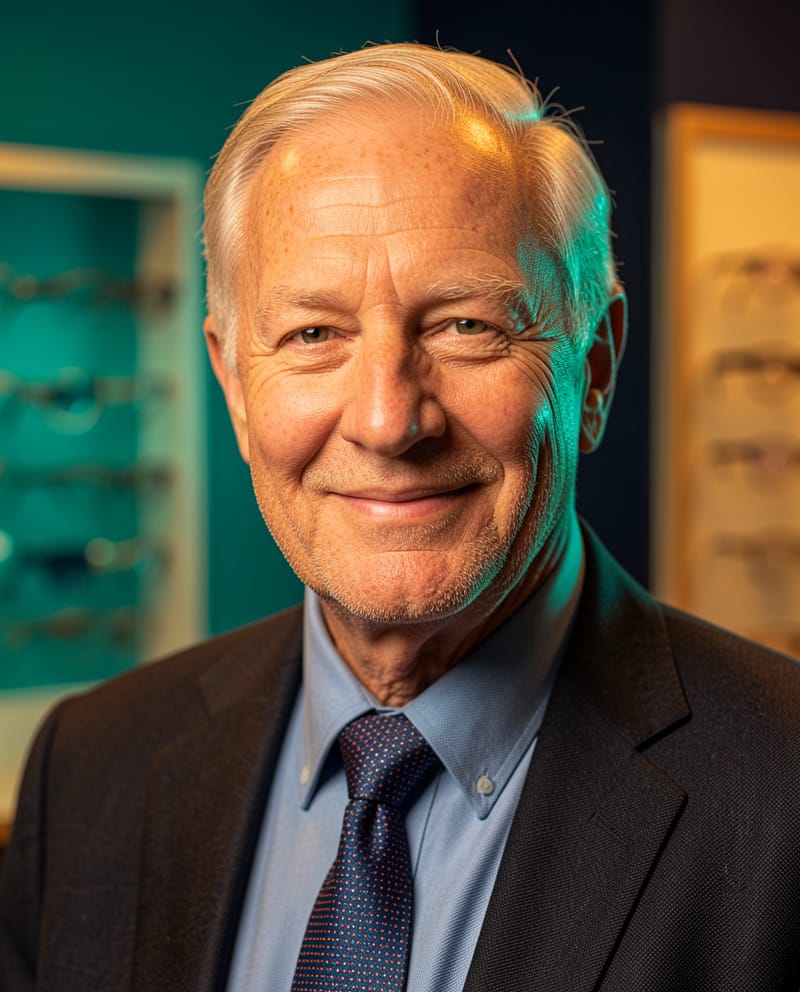 Dr. John Prewett, optometrist at Vision Center of Santa Maria