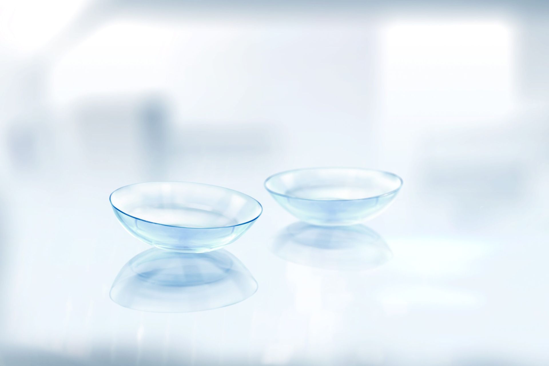 Two soft contact lenses