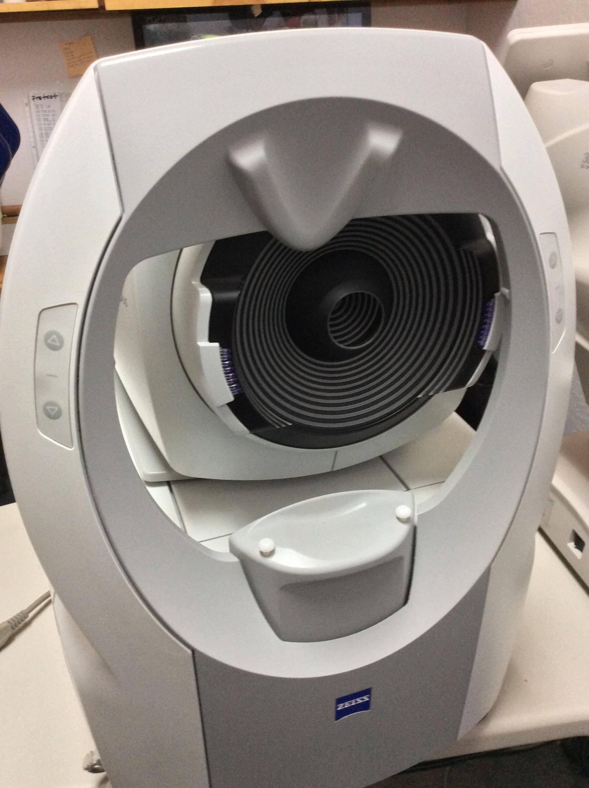 ZEISS diagnostic testing unit in the exam room